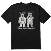 Men's Polar Bear's Toenails Short Sleeve Crusher Tee