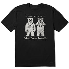 Men's Polar Bear's Toenails Short Sleeve Crusher Tee