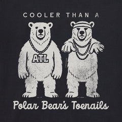 Men's Polar Bear's Toenails Long Sleeve Crusher Tee