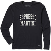 Women's Espresso Martini Arch Long Sleeve Crusher Tee