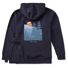Adult Unisex Take a Hike Mountains Every Wear Hoodie Sweatshirt