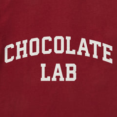 Toddler Chocolate Lab Arch Short Sleeve Crusher Tee