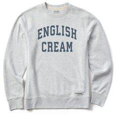 Men's English Cream Arch Simply True Fleece Crew