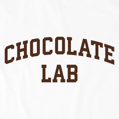 Kids Chocolate Lab Arch Short Sleeve Crusher Tee
