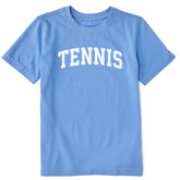 Kids Tennis Arch Short Sleeve Crusher Tee