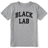 Kids Black Lab Arch Short Sleeve Crusher Tee