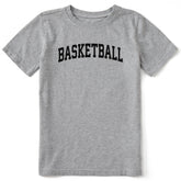 Kids Basketball Arch Short Sleeve Crusher Tee