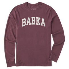Men's Babka Arch Long Sleeve Crusher Tee