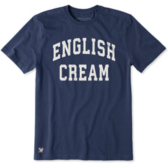 Men's English Cream Arch Short Sleeve Crusher Tee