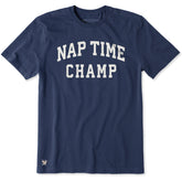 Men's Nap Time Champ Arch Short Sleeve Crusher Tee