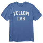Men's Yellow Lab Arch Short Sleeve Crusher Tee