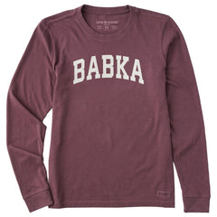 Women's Babka Arch Long Sleeve Crusher Tee
