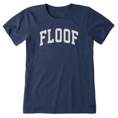 Women's Floof Arch Short Sleeve Crusher Tee