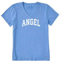 Women's Angel Arch Short Sleeve Crusher Vee