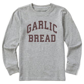 Kids Garlic Bread Arch Long Sleeve Crusher Tee