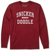 Men's Snicker Doodle Arch Long Sleeve Crusher Tee