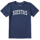 Kids Siestas Arch Short Sleeve Crusher Tee