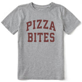 Kids Pizza Bites Arch Short Sleeve Crusher Tee
