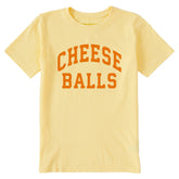 Kids Cheese Balls Arch Short Sleeve Crusher Tee