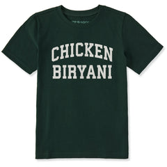 Kids Chicken Biryani Arch Short Sleeve Crusher Tee
