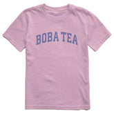 Kids Boba Tea Arch Short Sleeve Crusher Tee