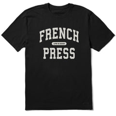 Men's French Press Arch Short Sleeve Crusher Tee