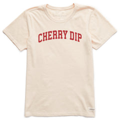 Women's Cherry Dip Arch Short Sleeve Crusher Tee