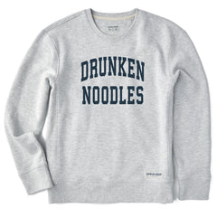Women's Drunken Noodles Arch Simply True Fleece Crew