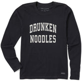 Women's Drunken Noodles Arch Long Sleeve Crusher Tee