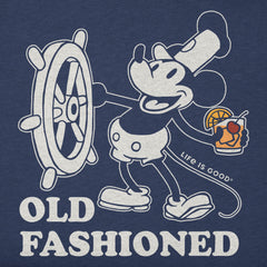 Men's Willie Old Fashioned Long Sleeve Crusher Tee