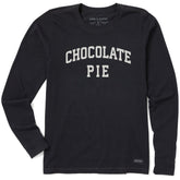 Women's Chocolate Pie Arch Long Sleeve Crusher Tee