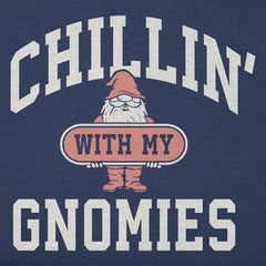 Toddler Chillin' with my Gnomies Arch Short Sleeve Crusher Tee