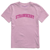 Kids Strawberry Arch Short Sleeve Crusher Tee
