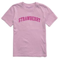Kids Strawberry Arch Short Sleeve Crusher Tee