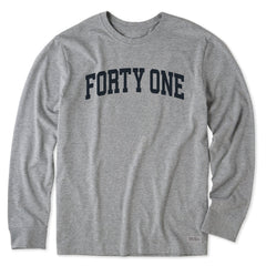 Men's Forty One Arch Long Sleeve Crusher Tee