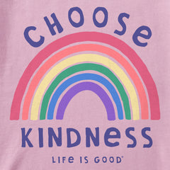 Kids Choose Kindness Long Sleeve Crusher Tee