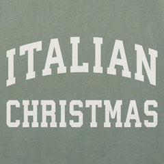 Women's Italian Christmas Arch Long Sleeve Crusher Tee