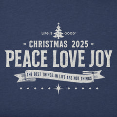 Women's Christmas Manifesto 2025 Long Sleeve Crusher Tee
