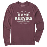 Men's Home Repairs Long Sleeve Crusher Tee