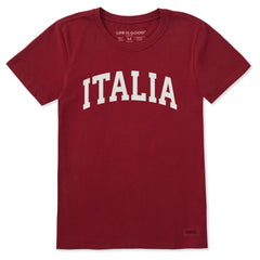 Women's Italia Arch Short Sleeve Crusher Tee