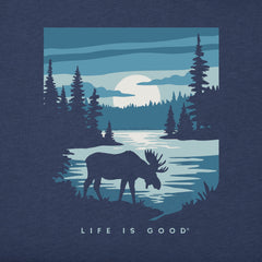 Men's Moose Lake Short Sleeve Crusher Tee