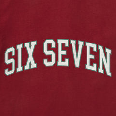 Kids Six Seven Outline Arch Long Sleeve Crusher Tee