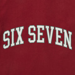 Men's Six Seven Outline Arch Long Sleeve Crusher Tee