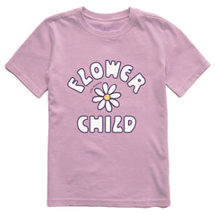 Kids Flower Child Short Sleeve Crusher Tee