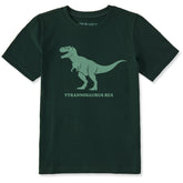 Kids A Tyrannosaurus Short Sleeve Crusher Tee