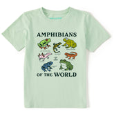 Kids Amphibians of the World Short Sleeve Crusher Tee