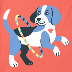 Kids Hula Beagle Short Sleeve Crusher Tee