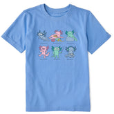 Kids A Lotta Axolotls Short Sleeve Crusher Tee