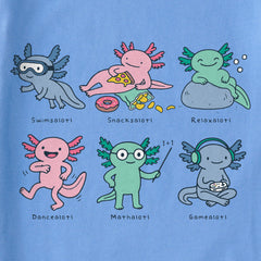 Kids A Lotta Axolotls Short Sleeve Crusher Tee