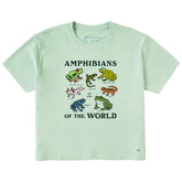 Women's Amphibians of the World Short Sleeve Crusher Boxy Tee